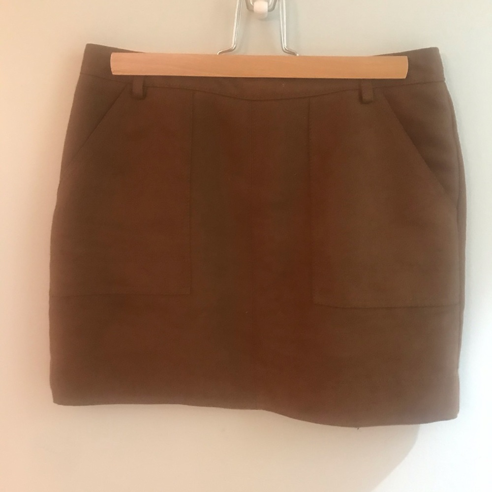 Hinge faux suede mini XS